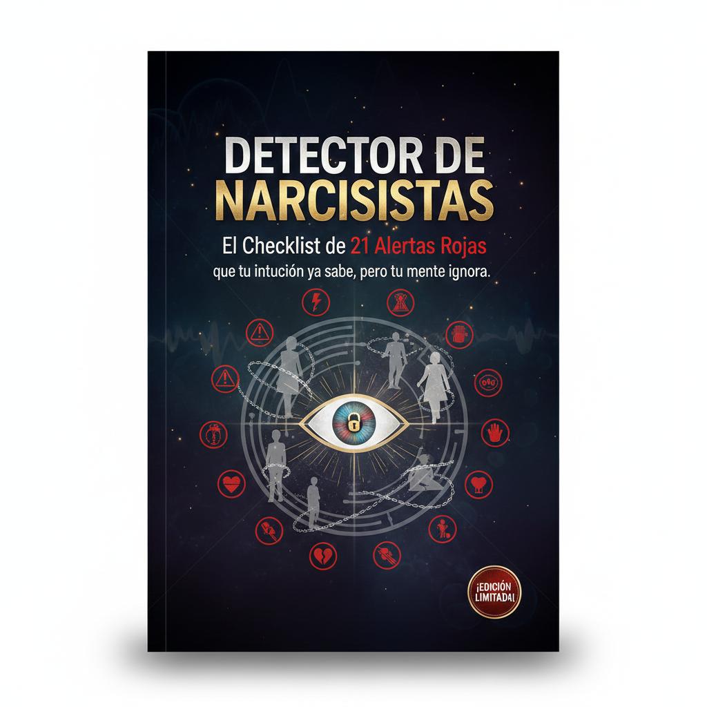 Detector de Narcisistas: El Checklist de 21 Alertas Rojas que tu intuición ya sabe, pero tu mente ignora