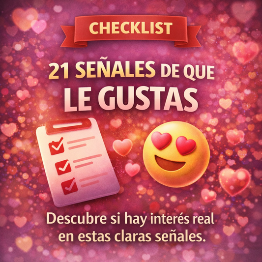 CHECKLIST – 21 SEÑALES DE QUE LE GUSTAS